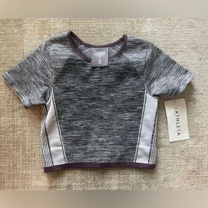 NWT Athleta Training Crop Top